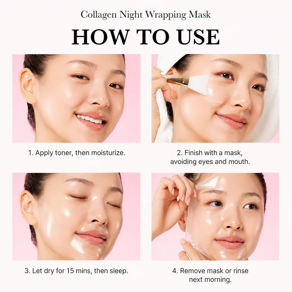 Medicube Collagen Overnight Wrapping Peel Off Facial Mask