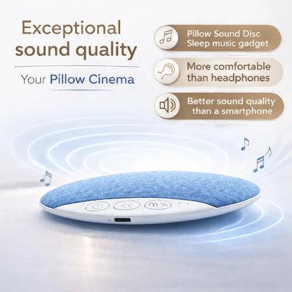 The PilloSync™ Bluetooth Portable Pillow Speaker