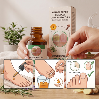 Onychomycosis Repair Bacteriostatic Liquid designed to treat fungal nail infections