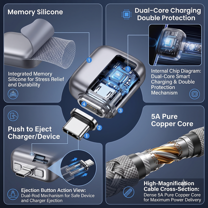 AEGIS™ Smart 140 W Charge Guard (Auto power cut off & Faster charging)